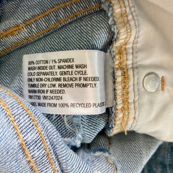 Wild Fable Denim Jean Mini Skirt Size 2 - Picture 7 of 7